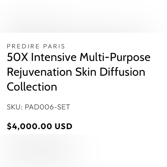 Predire 50X Advanced Skin Formula Set - Picture 6 of 6